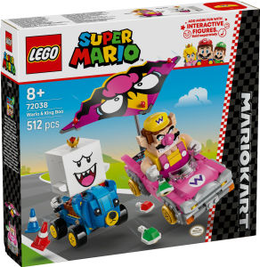 [BrickMonster] LEGO 72038 Super Mario Mario Kart™ – Wario & King Boo