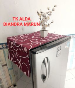 Sarung/ Taplak kulkas bahan katun motif diandra