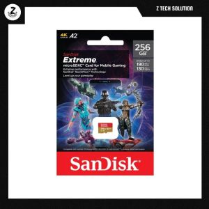 SanDisk Extreme MicroSDXC UHS-I Memory Card  A2 Class 10 (U3) ( 64GB/128GB/256GB )