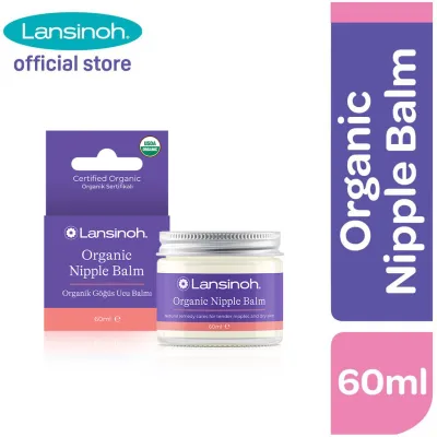 LANSINOH ORGANIC NIPPLE BALM 60ML