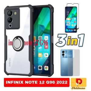 PAKET 3 IN 1 HARD CASE INFINIX NOTE 30 / INFINIX NOTE 30 PRO / INFINIX NOTE 12 G96 2022 SOFCASE SUPER SLIM EXCELLENT CINCIN RINKG