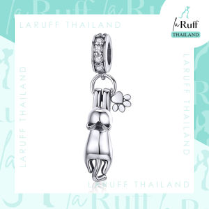 LaRuff Thailand | Cute Hanging Cat Charm จี้ชาร์มลูกแมวแสนซน สวย เก๋ จี้รูปแมว จี้ปลอกคอ ประดับด้วยอัญมณีอย่างพิถีพิถัน