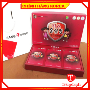 Hồng sâm hàn quốc cho bé baby Sanga chính hãng hộp 30 gói - tranglinh