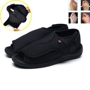 YuanLan Diabetic Shoes Spring Summer Mans Comfortable Breathable Medical Orthopedics Diabetes Rubber for Man