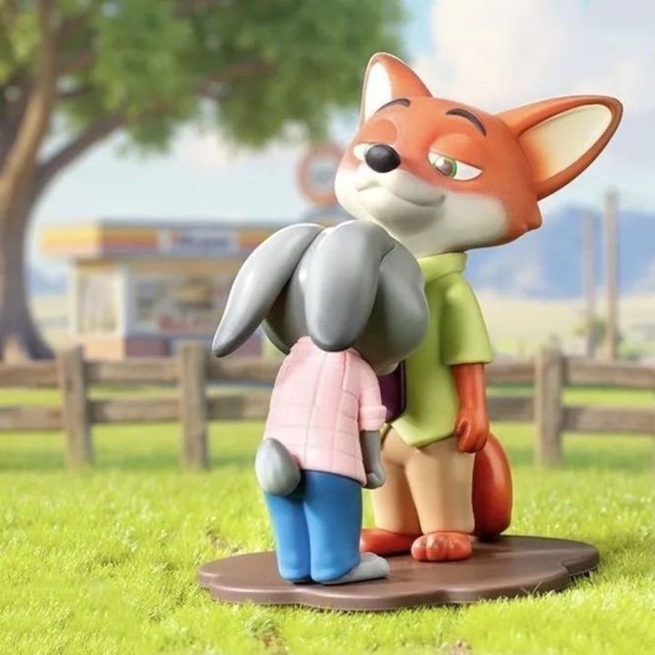 QVPYP Thành phố động vật điên cuồng ngoại vi Đồ trang trí Judy Nick của ...