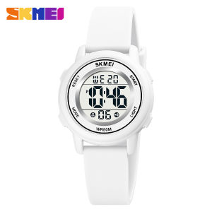 Jam Tangan Wanita Aksesoris Olahraga SKMEI 1721 Digital LED Multi Warna Anti Air