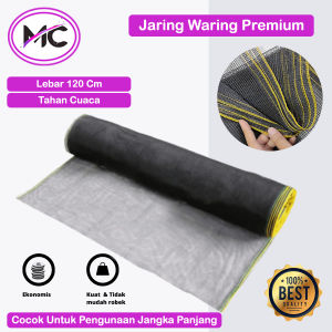 Jaring Waring Ikan Hitam Net PE Pagar Tanaman Kebun Kolam Kandang Ayam Kuat Tayhan Cuaca