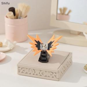 [ShiFu] Korean Acrylic Splicing Butterfly Hair Grab For Girls Hair Claw Elegant Contrast Color Hair Clip Women Hair Accessories