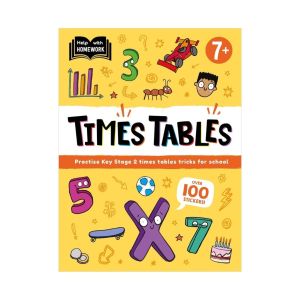 Times Tables Educational Workbook With 100+ Fun Reward Stickers (Age 7+)