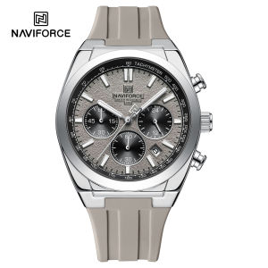 NAVIFORCE Watch for Men Original 30m Waterproof Brand New Luminous Chronograph Date Quartz Wristwatch Fashion Casual Watches NF8080
