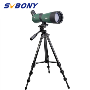 SVBONY SV403 Spotting Scope 20-60x60/25-75x70 Bk7 MC Telescope with Tripod Monoculars Long Range for Birdwatching Wide Filed of View