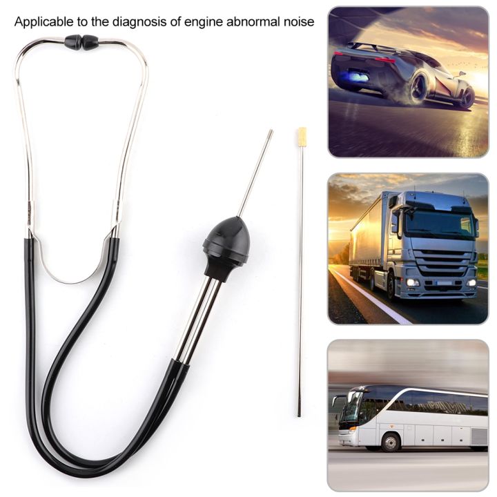 Stainless Steel Engine Stethoscope, Cylinder Stethoscope, for Bearings