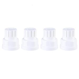 4 cái sàn sưởi ấm nước nhà phân phối Tay quay thiết bị chuyển mạch tản nhiệt van Mũ thay thế van bìa dễ dàng để cài đặt