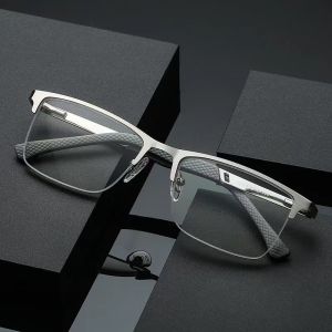 Cermin Mata Rabun Dekat/Anti-Blue Light Reading Glasses/新款品质弹簧防蓝光不锈钢老花镜