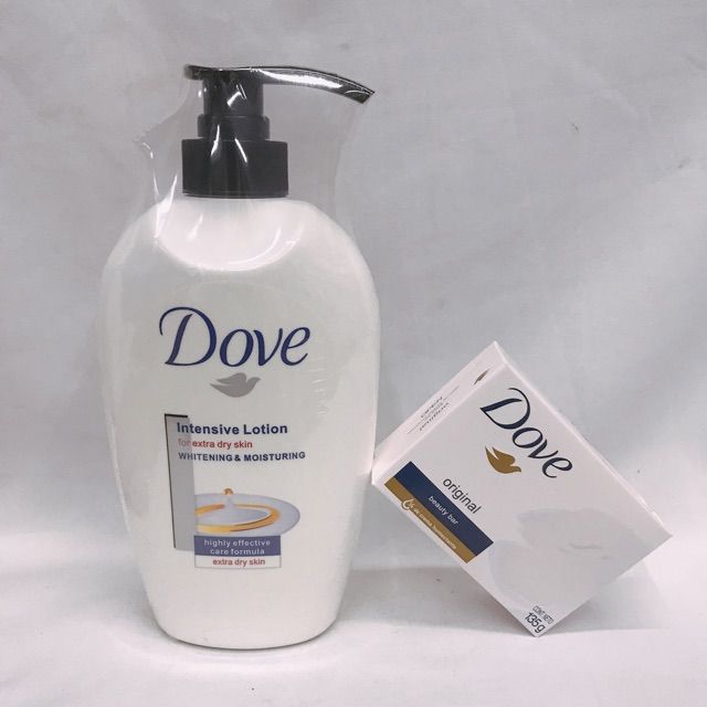 Allthentic Dove Intensive Whitening and Moisturizing Lotion 600ml