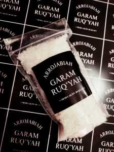 GARAM RUQYAH ARROJABIAH 1Kg Garam yang sudah diruqyah oleh pakar ruqyah nasional