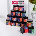 Màu nước acrylic dạng hũ 100ml chuyên nghiệp Deli - dùng để vẽ custom trên vải / giày / tường full bảng màu EC17 l2. 