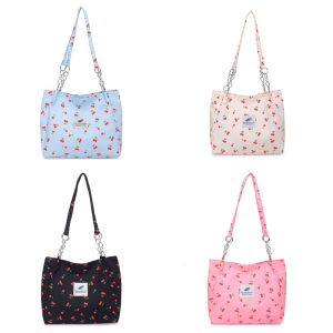 Large Capacity Shoulder Bag for Women Chain Underarm Bags Casual Handbag Top Handle Bag for Work Travel Shopping School