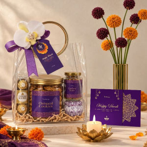 Customised Personalised Deepavali Gift Sets for gifting hamper festival gifts