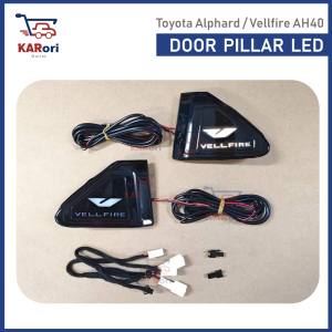 TOYOTA ANH40 VELLFIRE / APLHARD SIDE DOOR PILLAR EMBLEM LOGO WITH LED LIGHT