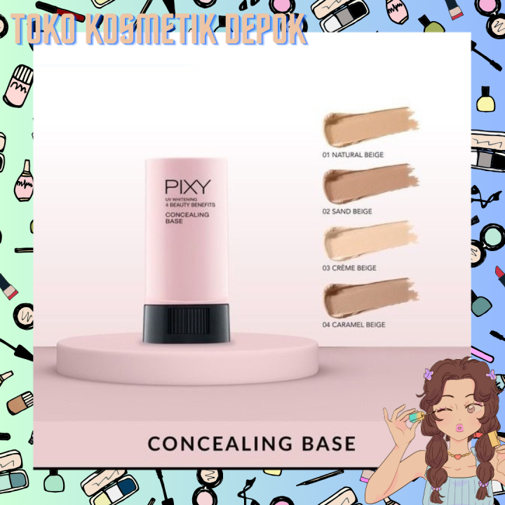 PIXY CONCEALING BASE BPOM ORIGINAL