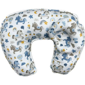 Gối Cho Con Bú Gối Hỗ Trợ Bú Chữ C Đa Năng Cotton Mềm Mịn Thoáng Mát An toàn Cho Bé