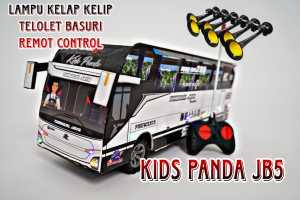 Bus Telolet Basuri Remot Control full lampu bunyi telolet