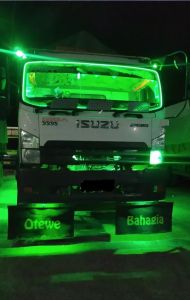 Lampu Strip LED Body Truk 24 Volt Lampu Grill Bus 5 Meter