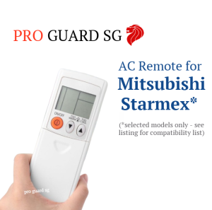 [SG] Replacement Mitsubishi (Singapore) Mitsubishi Starmex Aircon Remote Control KH25A KH18A KM06E KM09G SG10 KM05E