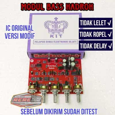 Modul Bass Hadrah / Bas Hadroh / Kick Drum New Version Full Upgrade
