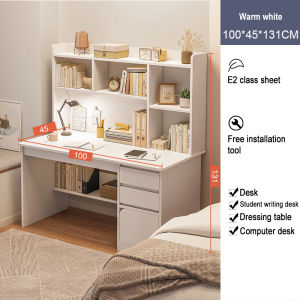 EXINHOME Computer Table Study Table Office Table Computer Desk Table Home Office Desks Room Study Table with Drawers