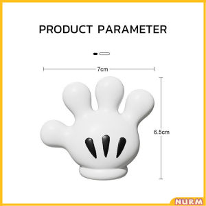 Nurm Creative Hand Shape Wall Hanging Toothbrush Holder Paste Hooks Home Decor