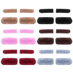 4 Pack Stylish Handlebar Covers Anti slip Motorcycle Handlebar Covers Breathable Gloves for Motorcycles & Electric Bikes