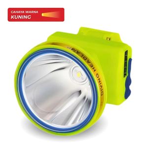Senter Kepala Selam Jin Long JL-232P/JL-132P/K Super Terang Jin Long 250W Cahaya Putih / Headlamp Ring 98 250Watt Cahaya Putih Tahan Hingga 18jam / Senter Kepala / Senter Selam / Headlamp Super Terang 250W ~ Noah Online Store