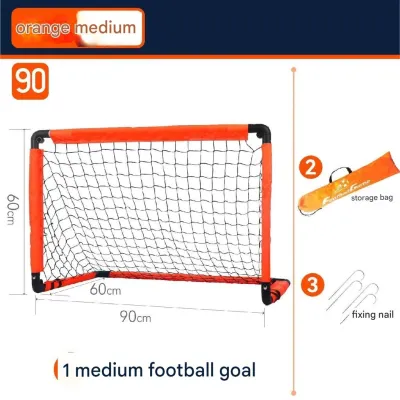 SG EmmAmy® Kids Folding Football Goal Outdoor Sports Toys Portable Football Toys Installation-free Early Education Toy