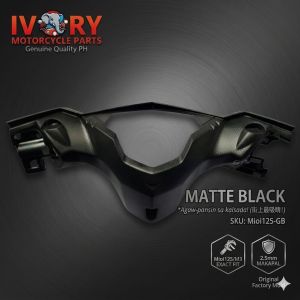 Yamaha Mio i 125 M3 Motorcycle Front Headlight Cover Cowling Replacement Black