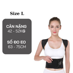 Đai Chống Gù Lưng Cao Cấp Giúp Cải Thiện Vóc Dáng Hiệu Quả Giảm Đau Cột Sống Chất Liệu Mềm Nhẹ Ôm Sát Cơ Thể