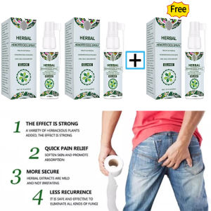 🔥【Ready Stock】Upgraded Hemorrhoids Cream Krim Hemorrhoids Spray Treatment Of Mixed Internal And External Hemorrhoids