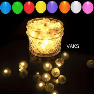 Combo 3 Quả cầu bi led mini  màu vàng trắng ấm – Trang trí đồ thủ công handmade lung linh