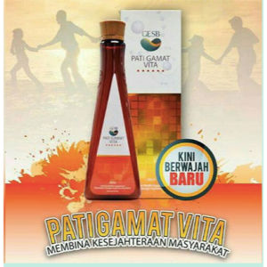 Pati Gamat Vita (B6) dan Pati Gamat Plus 350ml Gamat Emas