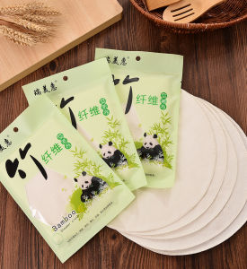 Reusable 5 Pcs Bamboo Fiber Steamer Cloth Easy Clean Non-stick Steamer For Steam Bun 竹纤维蒸笼布 Kain Buluh