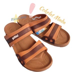 SANDAL SLOP YITAI 334A UK 39-44 SANDAL SLOP KARET PRIA WANITA DEWASA