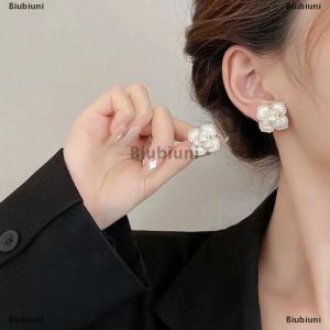 [COD] Biubiuni Ngọc Trai Hoa Trang Sức Set Phụ Nữ Ngọt Ngào Thanh Lịch Ngọc Trai Vòng Cổ Bông Tai Nhẫn Ngọt Ngào Choker Thời Trang Đám Cưới Trang Sức