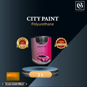 Cat PU Polyurethane City Paint Super High Quality Green Gold Effect 1L