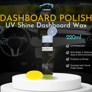 Dashboard Shine / Dashboard Polish 250ml UV Shine Plastic Restore Kilat Inner Motor Cover