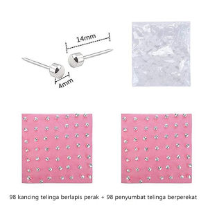 MELEDE Alat Tindik Telinga Hidung Bibir Dan Lidah Yang Aman Dan Tidak Menyakitkan