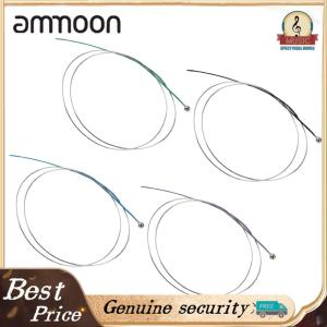 ammoon Bộ Đầy Đủ Dây Đàn Violin Chất Lượng Cao Kích Thước 4/4 3/4 Dây Đàn Violin Dây Thép G D A Và E Dây
