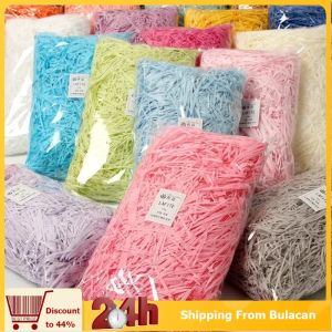 Colorful Shredded Paper Gift Packaging Paper Fillers Crinkled DIY Design for Present