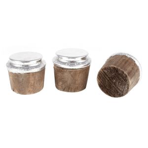 5pcs/set Wooden Thermos Bottle Cork Plug 30mm Bottom Diameter