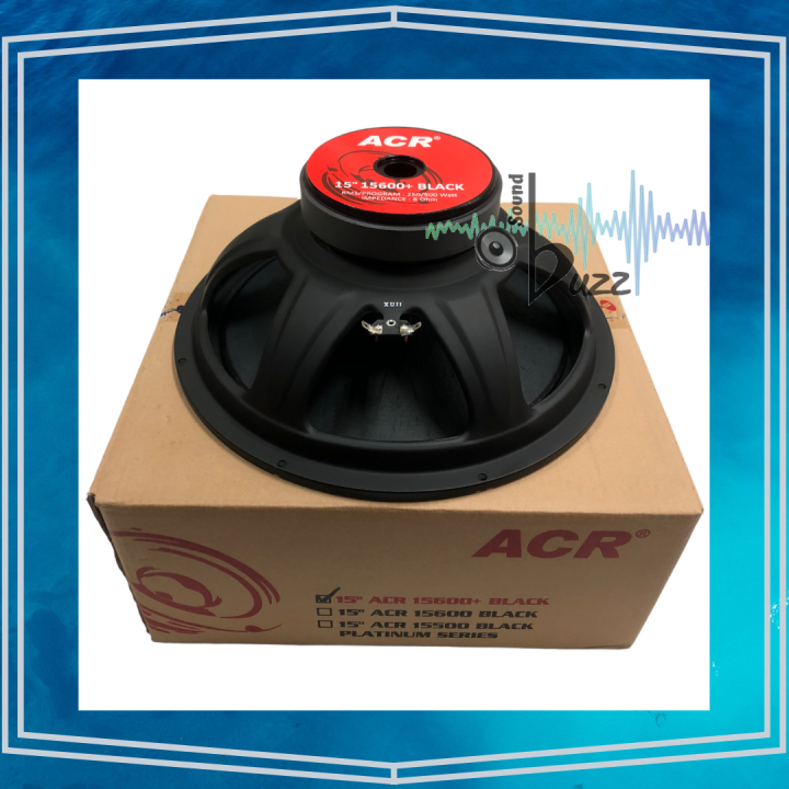 Speaker 15 inch ACR 15600+ Black - 15 Inch Speaker 15 Inch Dengan